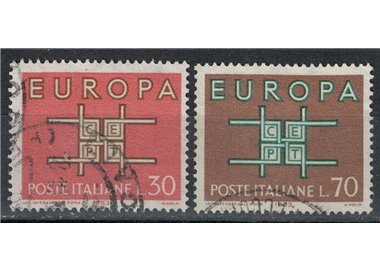 ITALY 1963 Europa 2v us