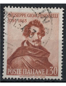 ITALY 1963 Gioachino Belli us