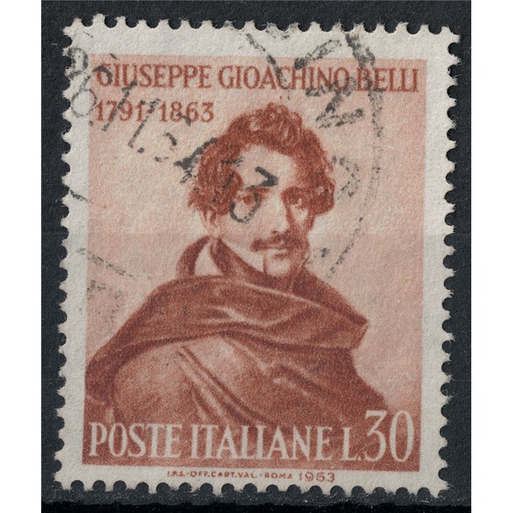 ITALY 1963 Gioachino Belli us