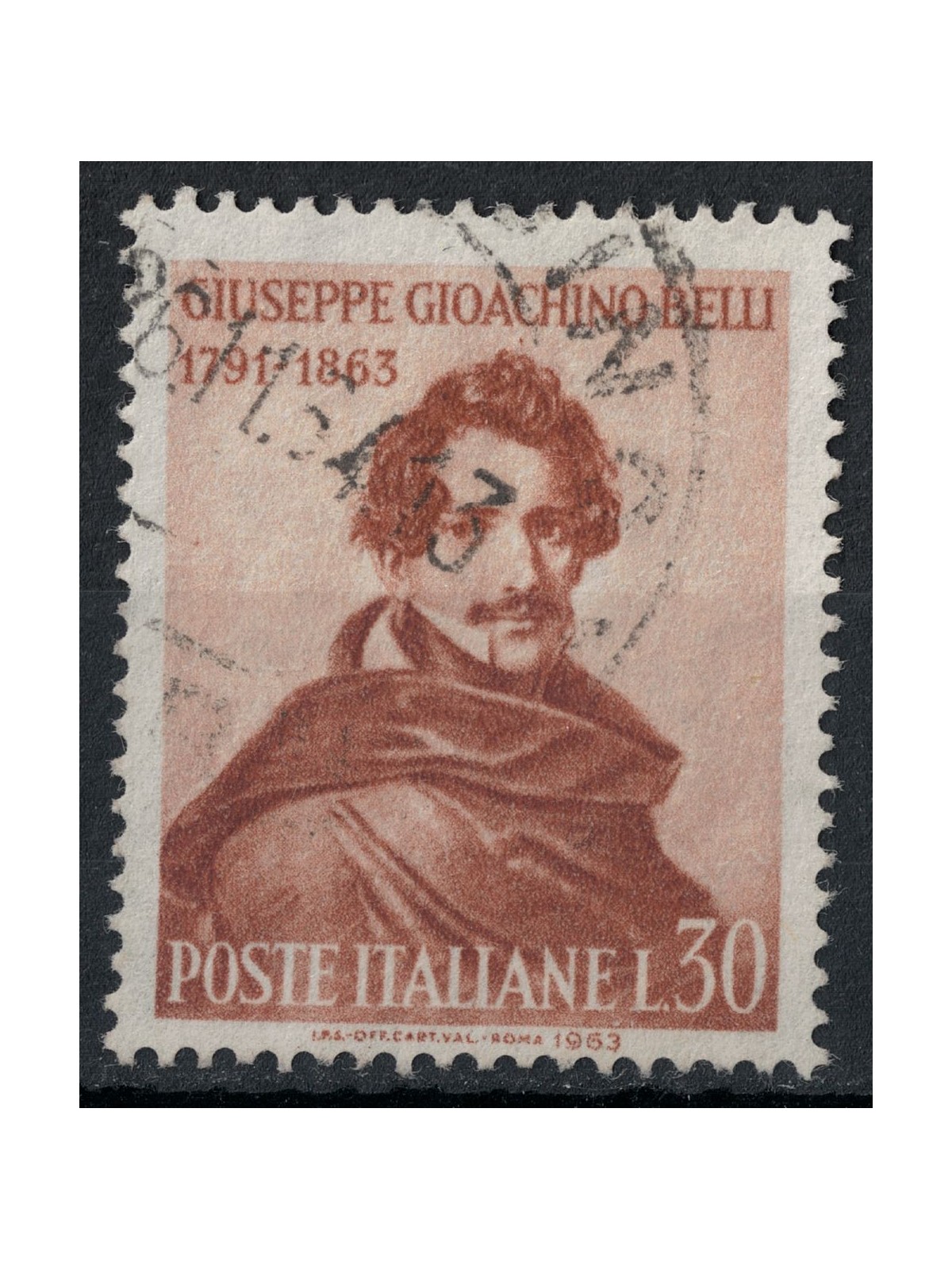 ITALY 1963 Gioachino Belli us