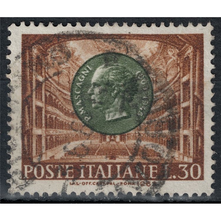 ITALY 1963 Pietro Mascagni us