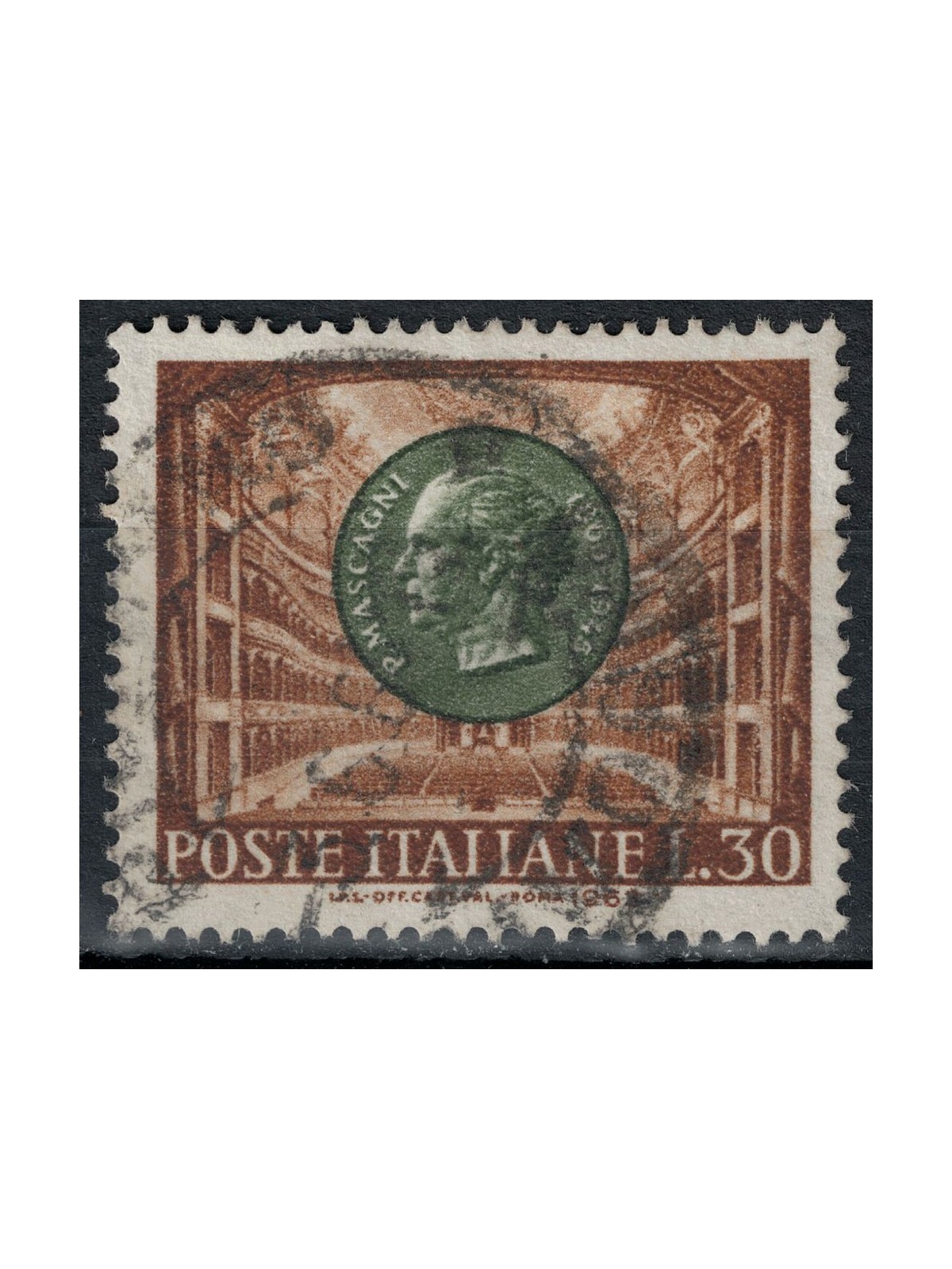 ITALY 1963 Pietro Mascagni us