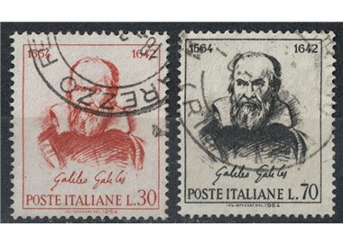 ITALY 1964 Galileo Galilei 2v us