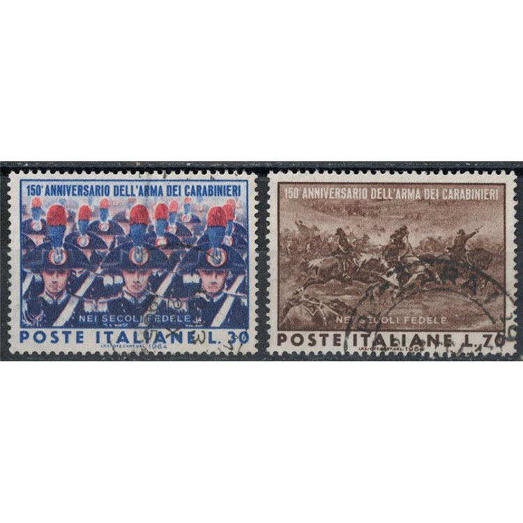 ITALY 1964 Carabinieri 2v us
