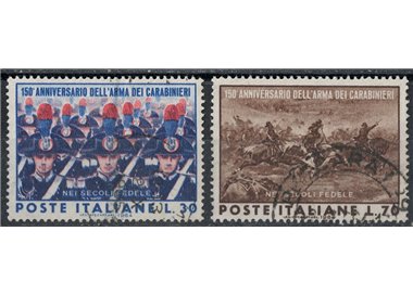 ITALY 1964 Carabinieri 2v us