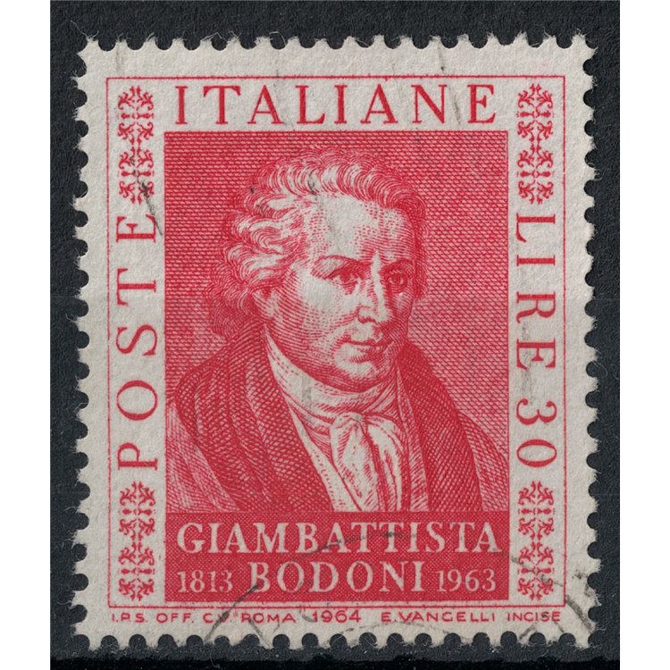 ITALY 1964 Giambattista Bodoni us