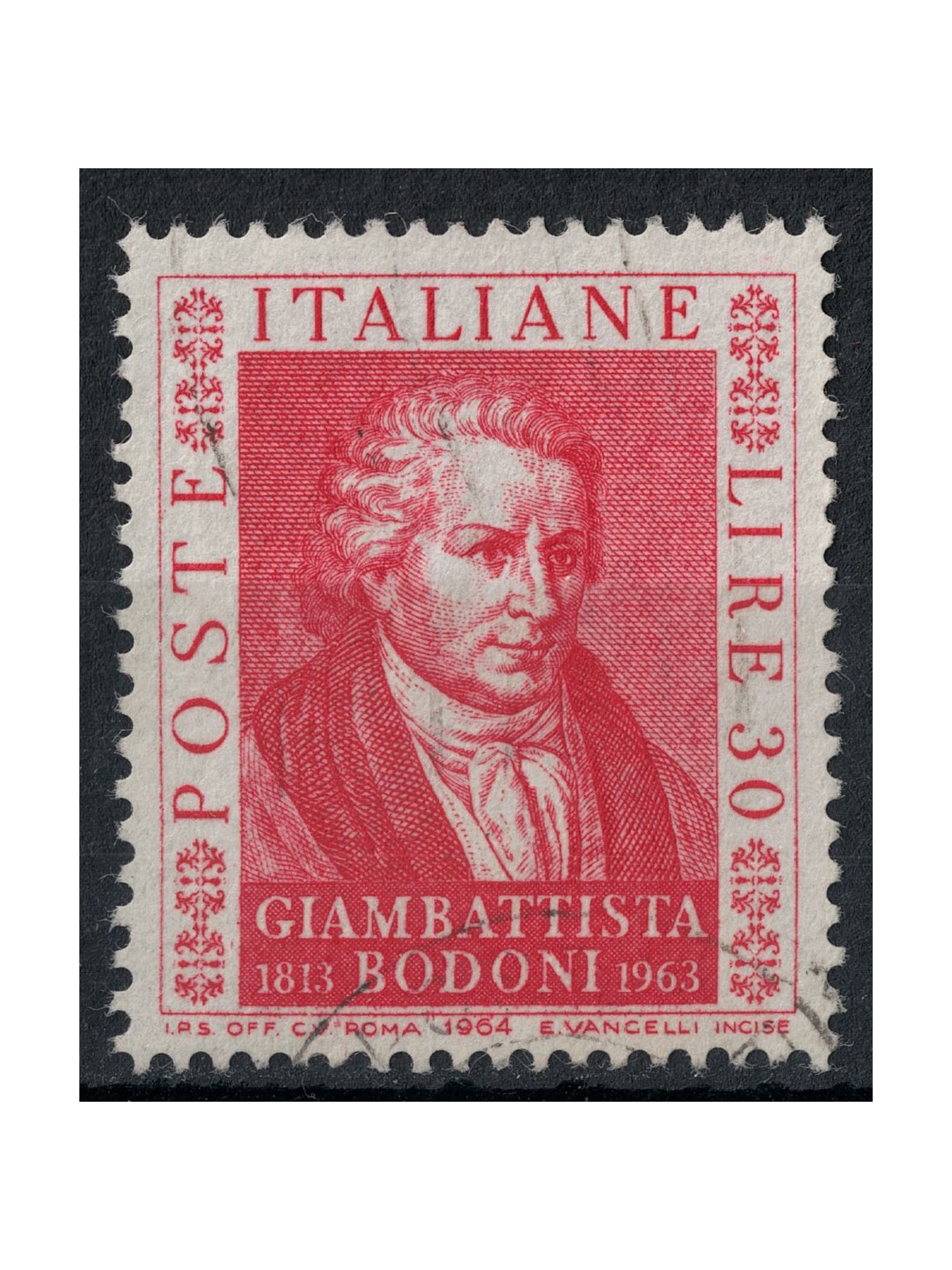 ITALY 1964 Giambattista Bodoni us