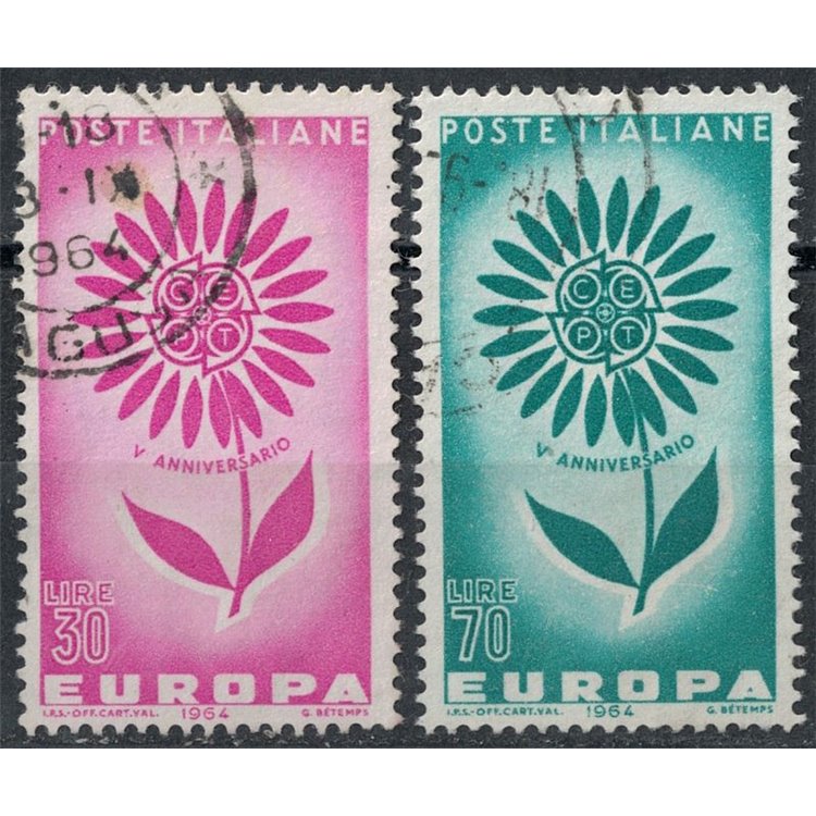 ITALIA 1964 Europa 2v us