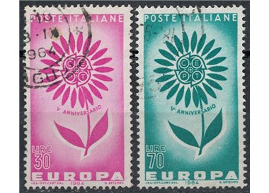 ITALY 1964 Europa 2v us