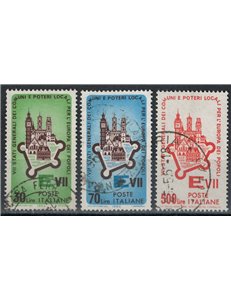 ITALIA 1964 Assemblea Comuni d'Europa 3v us