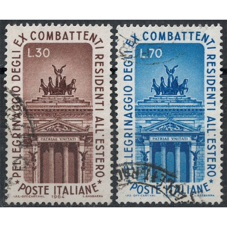 ITALIA 1964 Ex combattenti 2v us