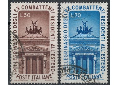 ITALY 1964 Ex-combatants 2v us