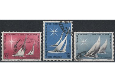 ITALIA 1965 Campionato velico mondiale 3v us