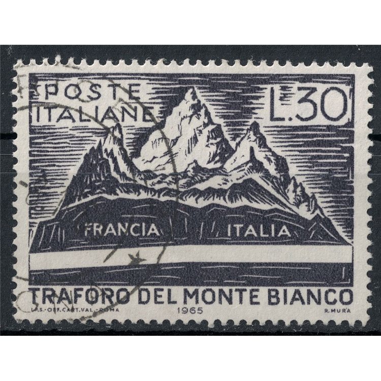 ITALY 1965 Mont Blanc Tunnel us