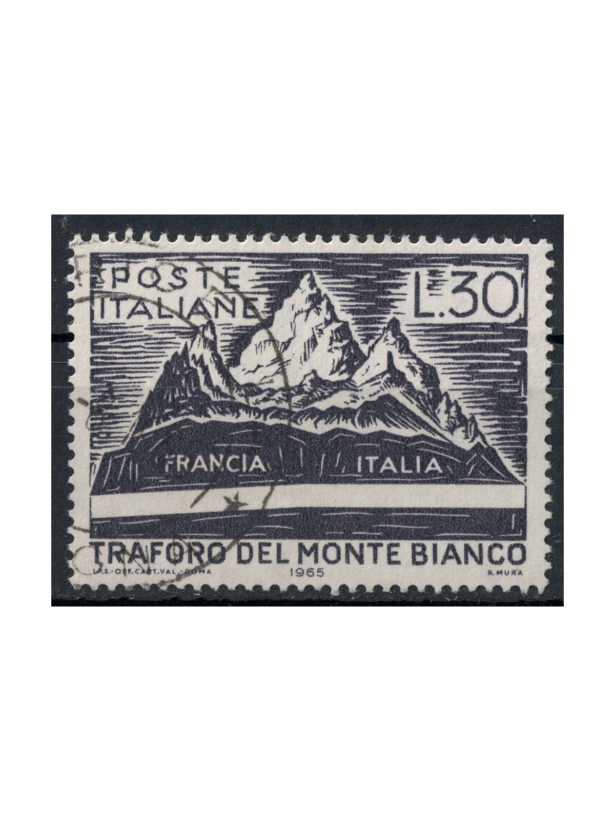ITALY 1965 Mont Blanc Tunnel us