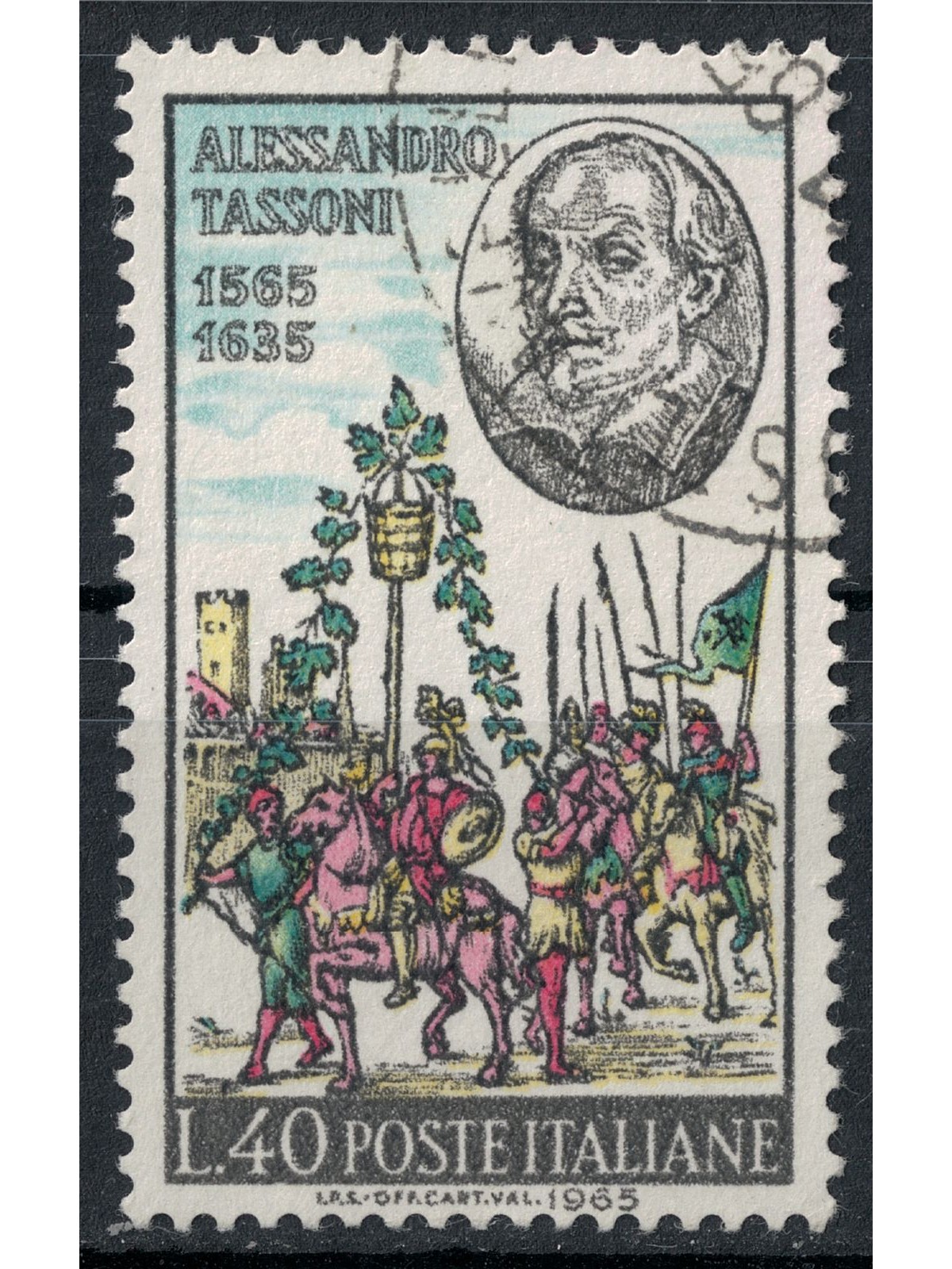 ITALY 1965 Alessandro Tassoni us