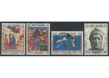 ITALY 1965 Dante Alighieri 4v us