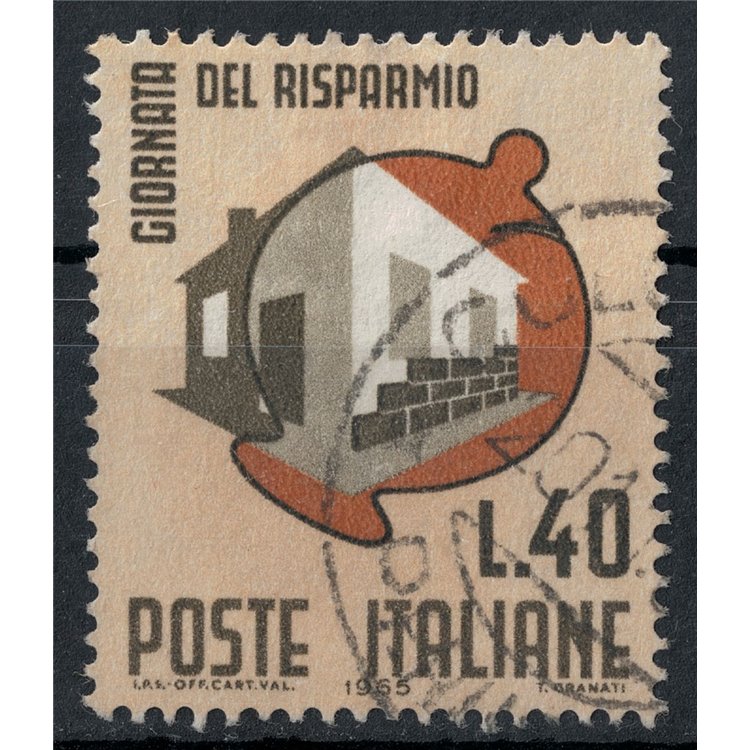ITALY 1965 Savings Day us