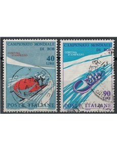 ITALY 1966 World Bobsleigh Championships 2v us