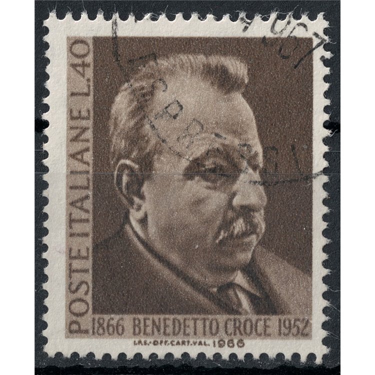 ITALY 1966 Benedetto Croce us