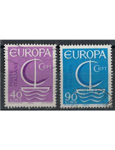 ITALY 1966 Europa 2v us