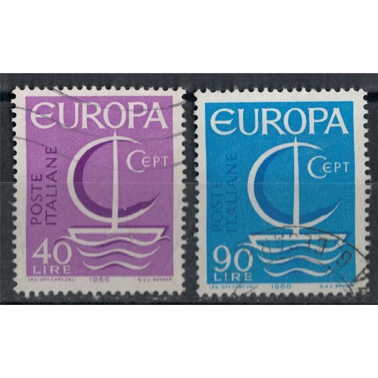 ITALIA 1966 Europa 2v us