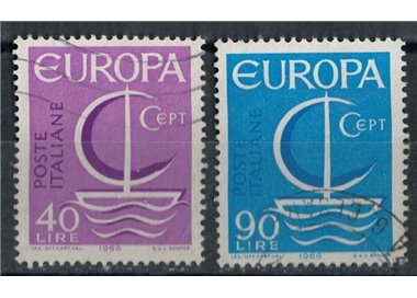 ITALIA 1966 Europa 2v us