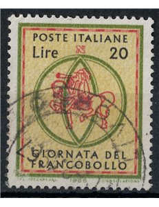ITALY 1966 US Stamp Day