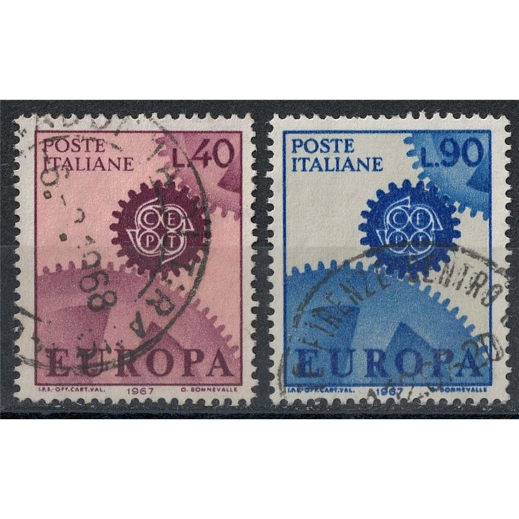 ITALIA 1967 Europa 2v us