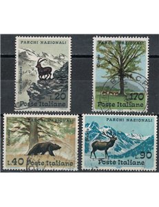 ITALIA 1967 Parchi nazionali 4v us