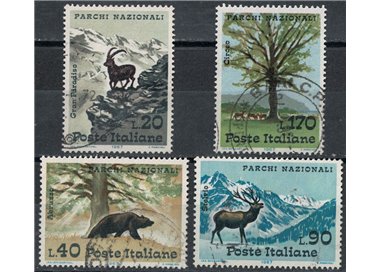 ITALIA 1967 Parchi nazionali 4v us