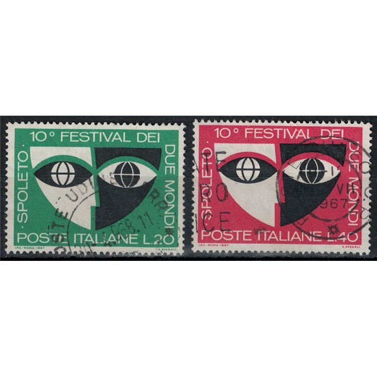 ITALY 1967 Spoleto Festival 2v us