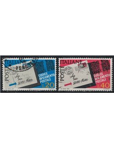 ITALIA 1967 Codice di avviamento postale 2v us