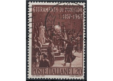 ITALY 1967 Pontida Oath us