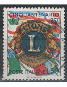 ITALIA 1967 Lions Club us