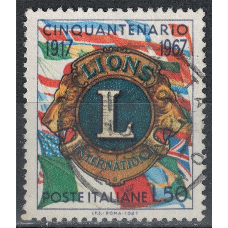 ITALY 1967 Lions Club us