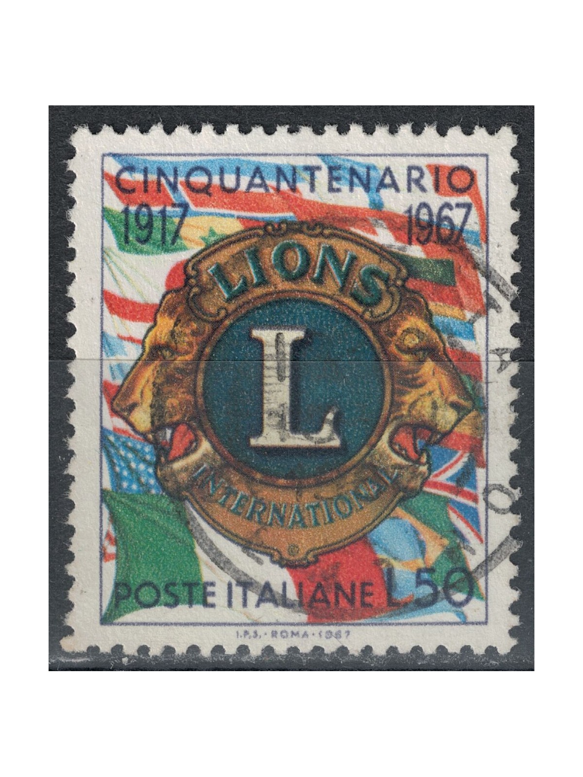 ITALIA 1967 Lions Club us