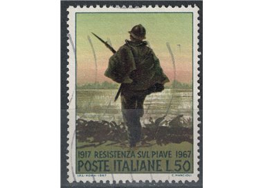 ITALIA 1967 Resistenza sul Piave us