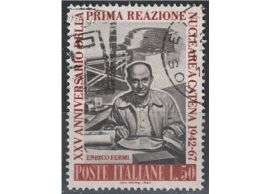 ITALY 1967 Nuclear chain reaction us
