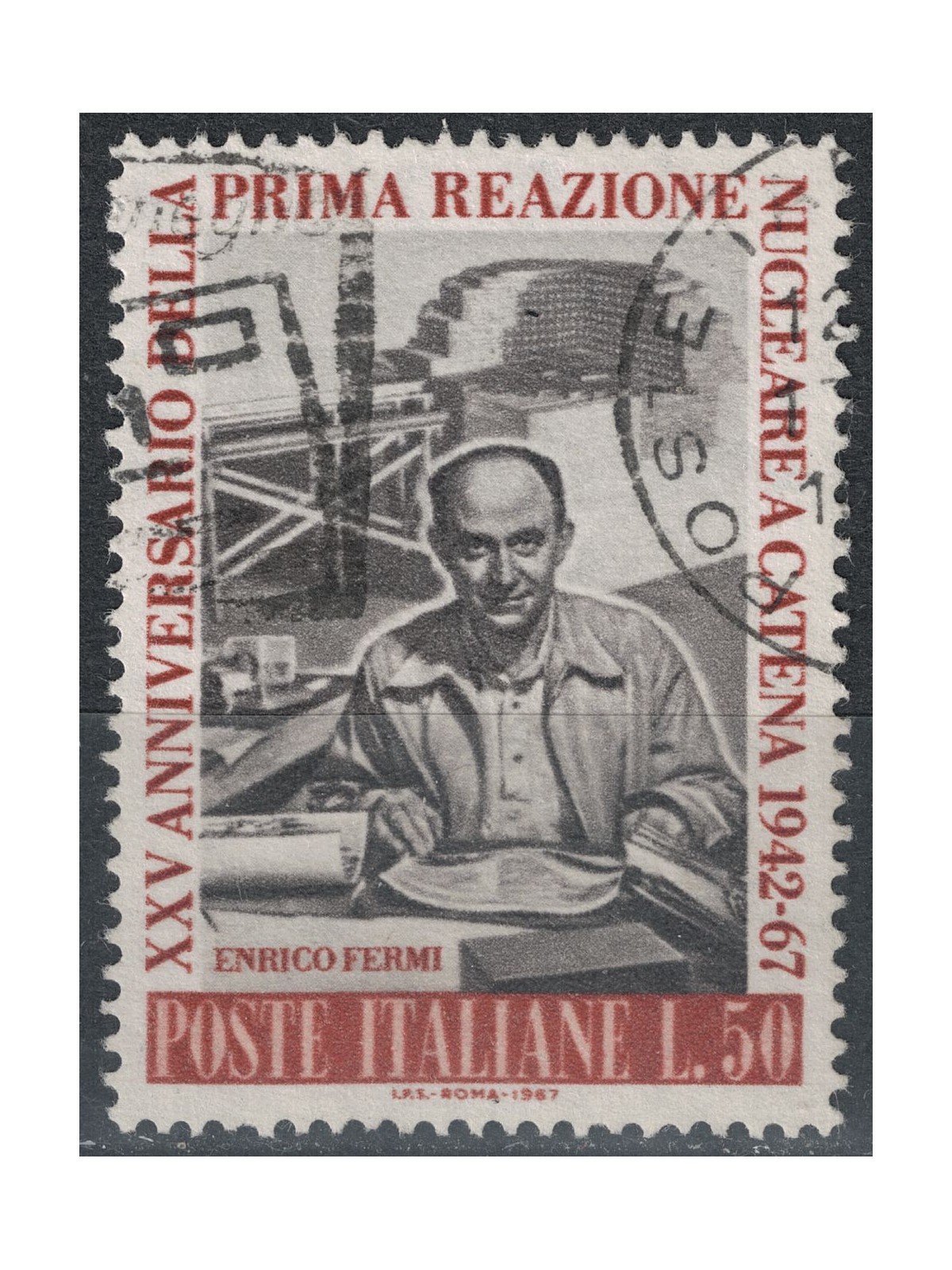 ITALY 1967 Nuclear chain reaction us
