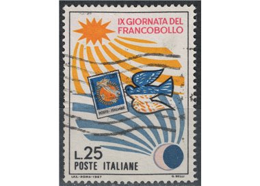 ITALY 1967 US Stamp Day