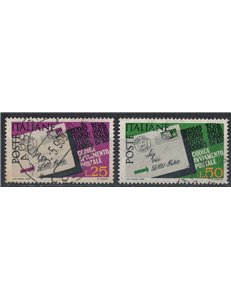 ITALIA 1968 Codice di avviamento postale 2v us