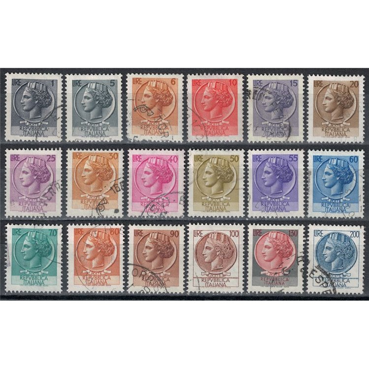 ITALY 1968-69 Siracusana 18v us