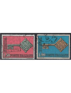 ITALIA 1968 Europa 2v us