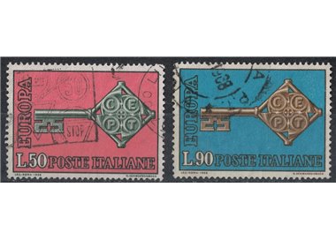 ITALIA 1968 Europa 2v us