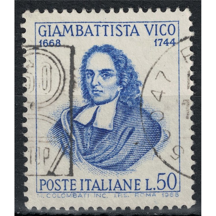 ITALIA 1968 Giambattista Vico us