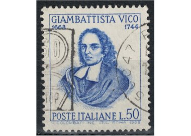 ITALY 1968 Giambattista Vico us