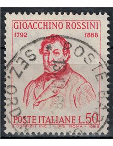 ITALY 1968 Gioacchino Rossini us