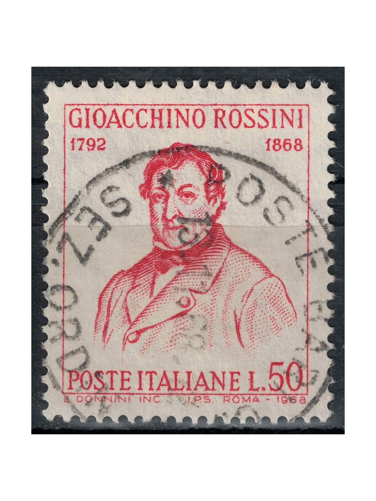 ITALY 1968 Gioacchino Rossini us