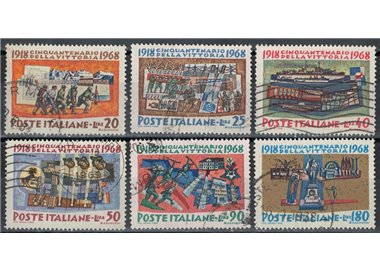 ITALY 1968 Anniversary of Victory 6v us